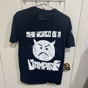 Smashing Pumpkins 2024 Tour Shirt – World Is A Vampire Black Men's Size Large